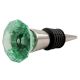 Mint Diamond Glass Wine Stopper